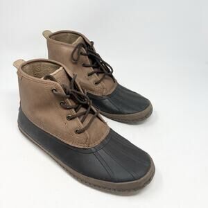 SPERRY Breakwater Brown Tan Men’s Size 11 Duckboots Waterproof Casual Spring